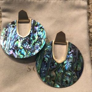 Kendra Scott Abalone Diane’s Statement Earrings